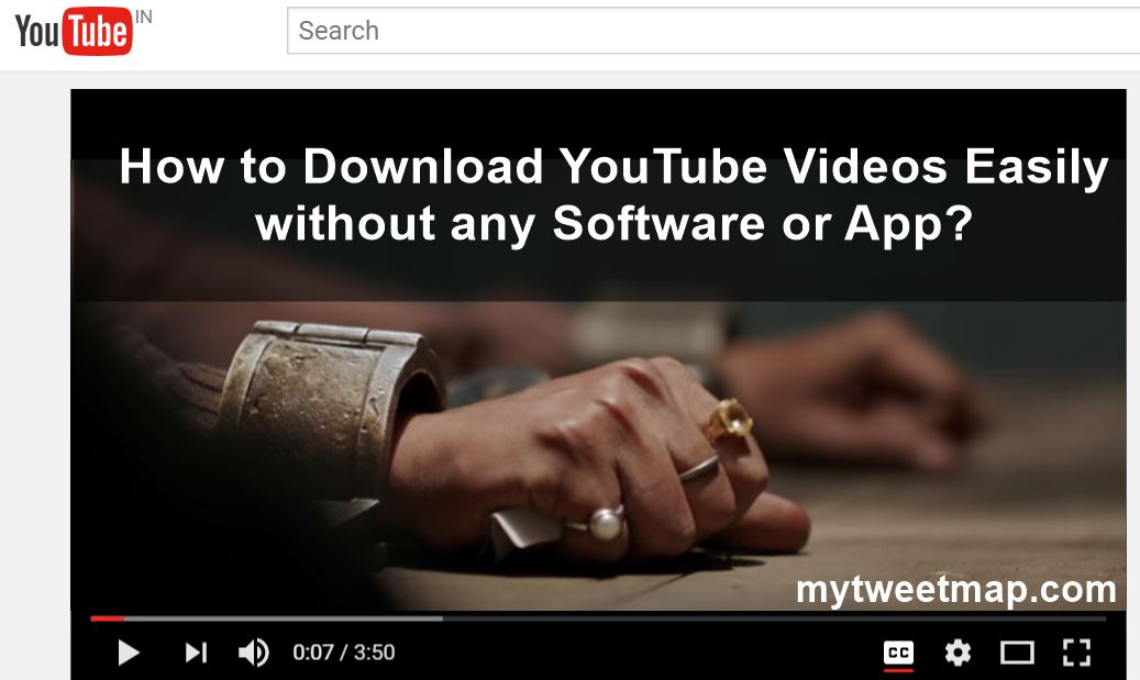 How To Download From Youtube Without Software
